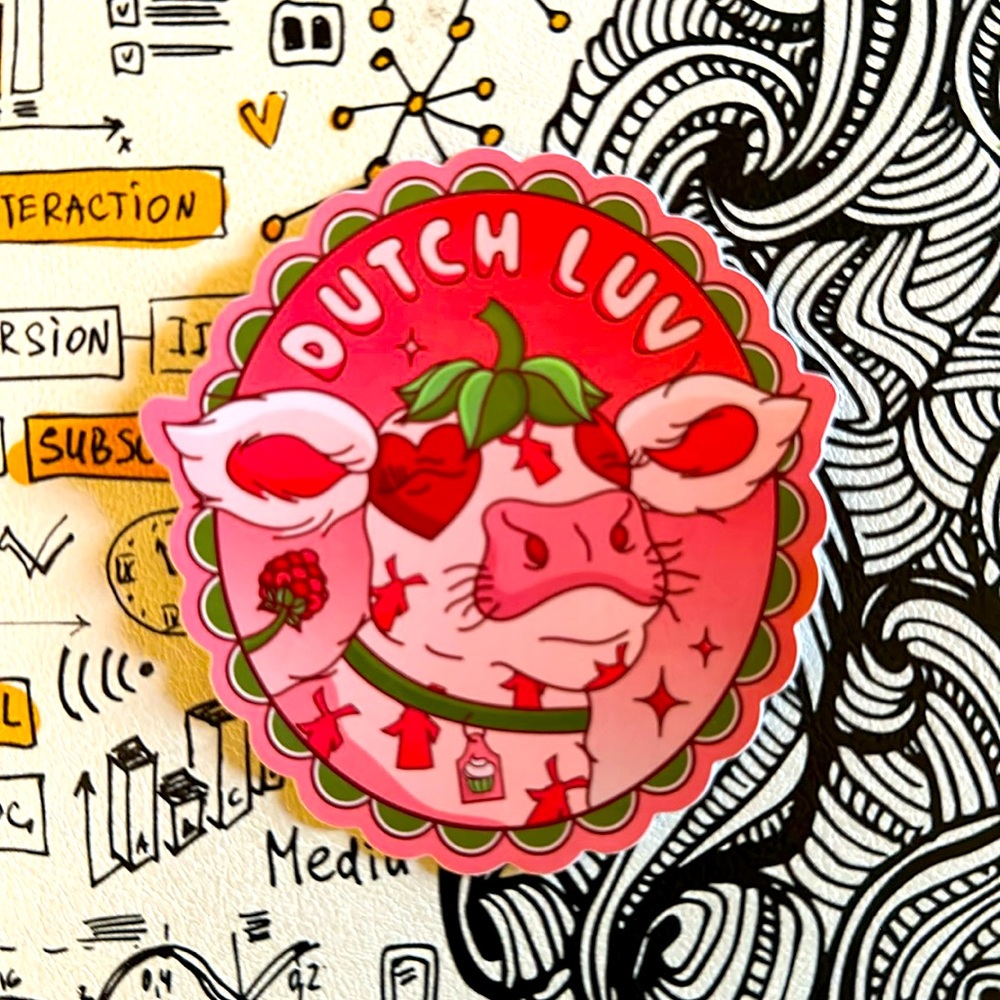 Dutch Bros Coffee - February 2024 Sticker Drop